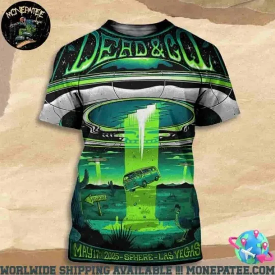 Discover Dead And Company Dead Forever On May 17th At Sphere In Las Vegas All Over Print