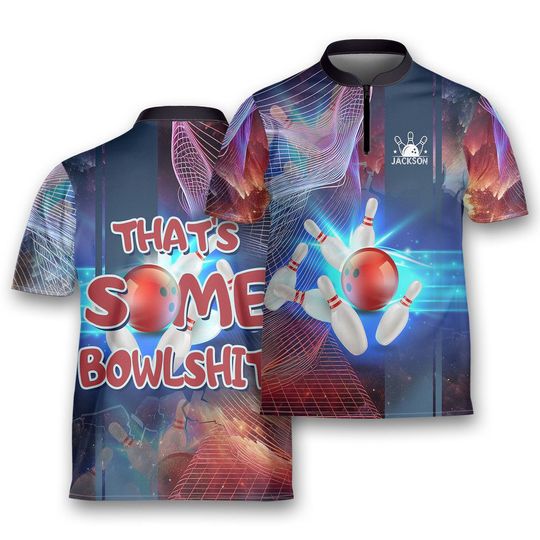 Discover Personalized That’s Some Bowlshit Bowling Jersey, Bowling Player Bowlers Gift