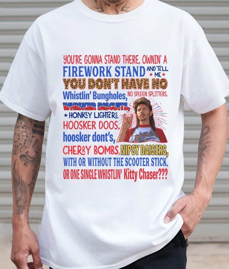 Discover 4th Of July Merica Tour Joe Dirt Shirt