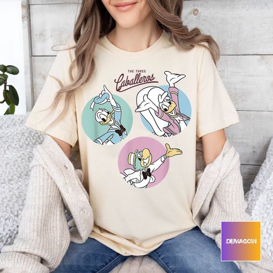 Discover Retro Disneyyy The Three Caballeros Classic Shirt