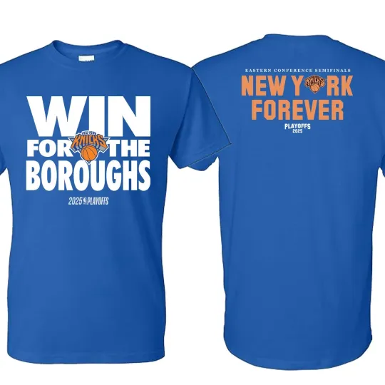 Discover  - New York Knick Win For The Borough 2025 Unisex T-shirt for fans