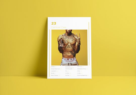 Discover Central Cee - 23  |  album Poster