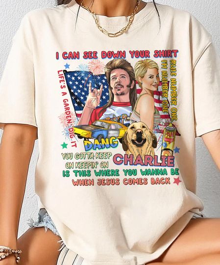 Discover Joe Dirt 4th Of July Merica Shirt