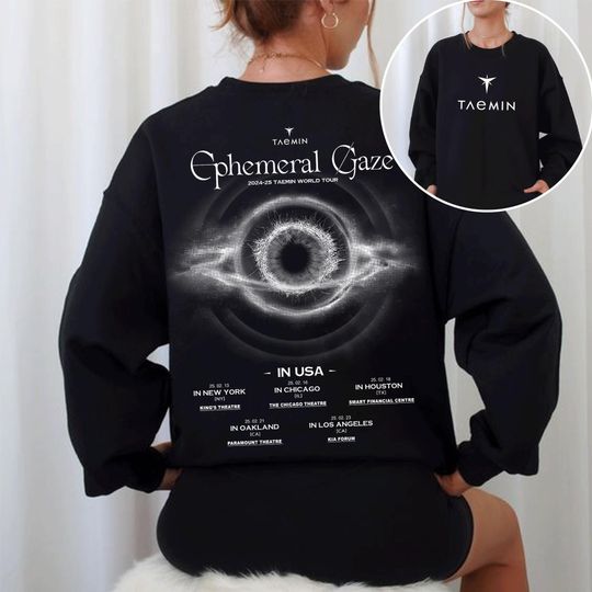 Discover Taemin Ephemeral Gaze Tour 2025 Sweatshirt