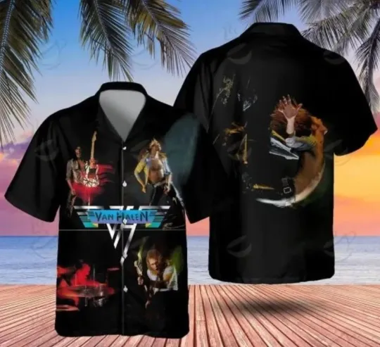 Discover van Rock Band World Tour Music Hawaiian Shirt