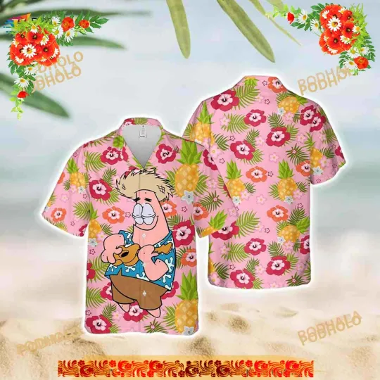 Discover Patrick Star Hawaiian Aloha Shirt