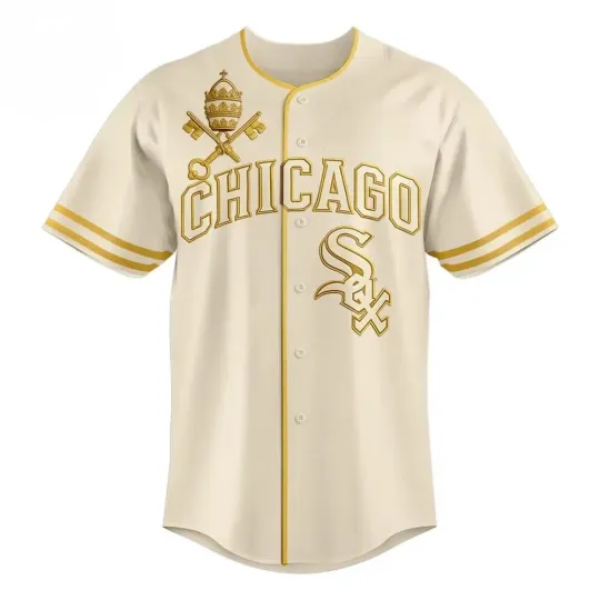 Discover Chi ca go Wh ite S o x Po pe Leo XIV  Baseball Jersey