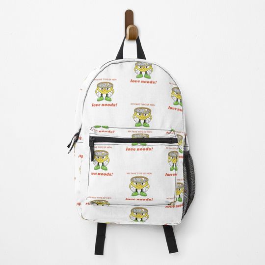 Discover My fave type of men love noods.  Backpack