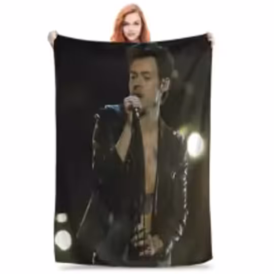 Discover Harrys Styles Singer Music Band Blanket