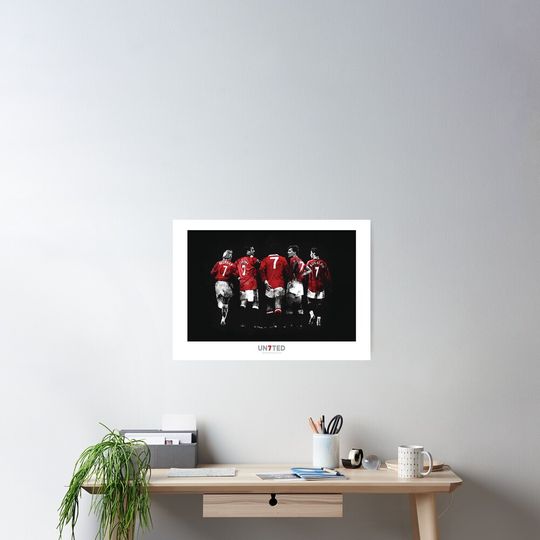 Discover The Magnificent Sevens - Manchester - Old Trafford Poster