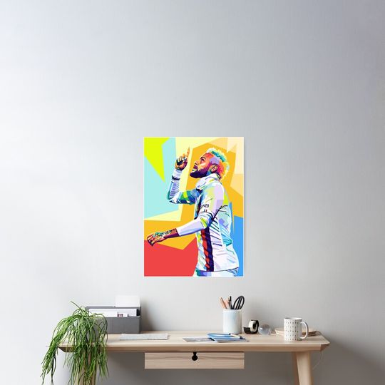 Discover Neymar Jr Wpap pop art Poster