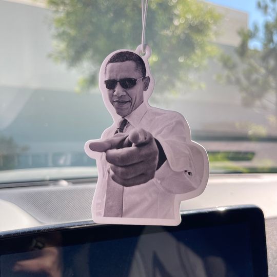 Discover Obama Car Air Freshener, New Car Gifts