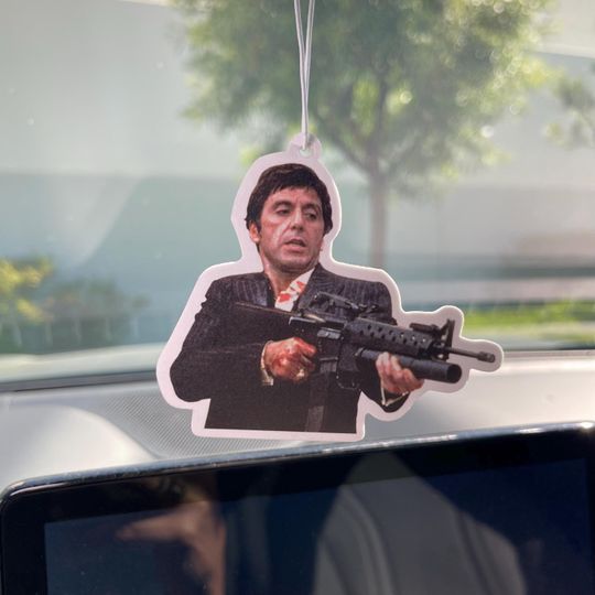 Discover Scarface Car Air Freshener, New Car Gifts