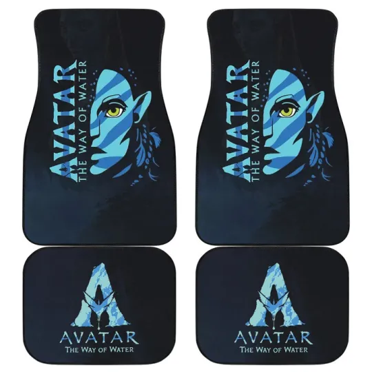 Discover Avatars The Way of Water Car Floor Mats Movie Fan Gift Accessories