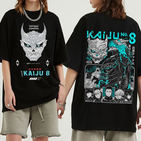 Discover Anime Kaiju No 8 T-shirt Japanese anime T-shirt