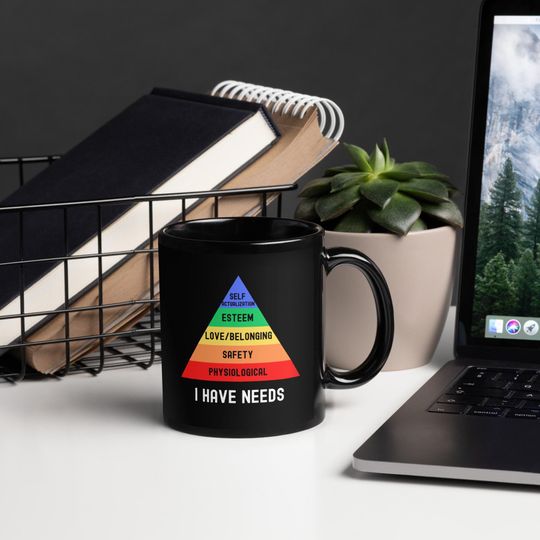 Discover Maslow's Hierarchy Of Needs Mug | Psychology Gift | Funny Psychology Mug | Psychology Humor | Social Psychology