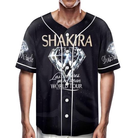 Discover Shakira Las Mujeres Ya No Lloran World Tour 2025 Jersey, Shakira 2025 Concert Jersey