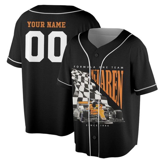 Discover McLaren Fo 1 Team Jersey - Racing Car Jersey