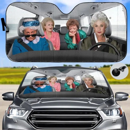 Discover Stay Golden Car Sunshade, Stay Golden Car Shades, TV Show Car Windshield Cover