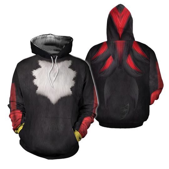 Discover Custom Black Hedgehog Speedter Cinematic Cosplay, Shadow Cartoon Movie