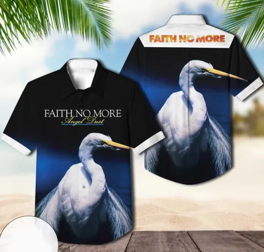 Discover Faith No More Angel Dust Album Cover Hawaiian Shirt