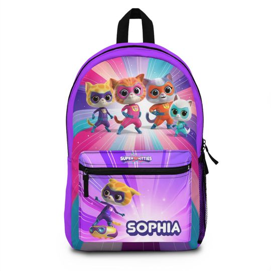 Discover Personalized Superkitties Backpack , Birthday Gifts