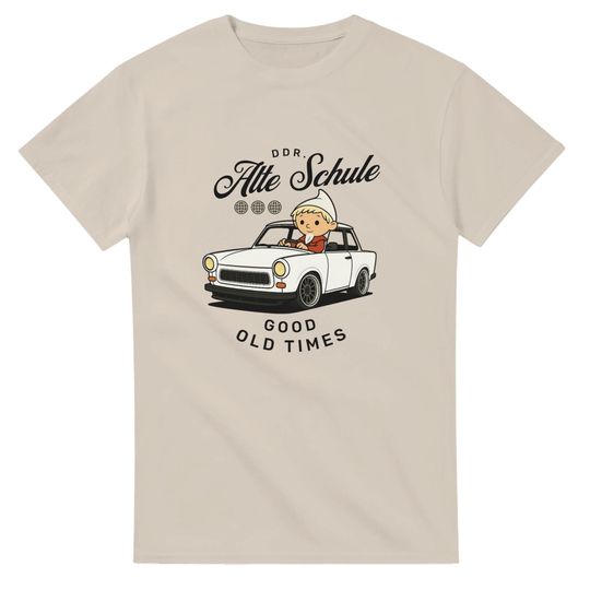 Discover Trabi T-Shirt "Alte Schule" fr nostalgische Ossis T-Shirt