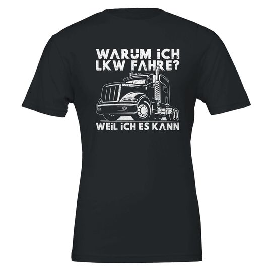 Discover Fernfahrer Geschenke Trucker T-Shirt