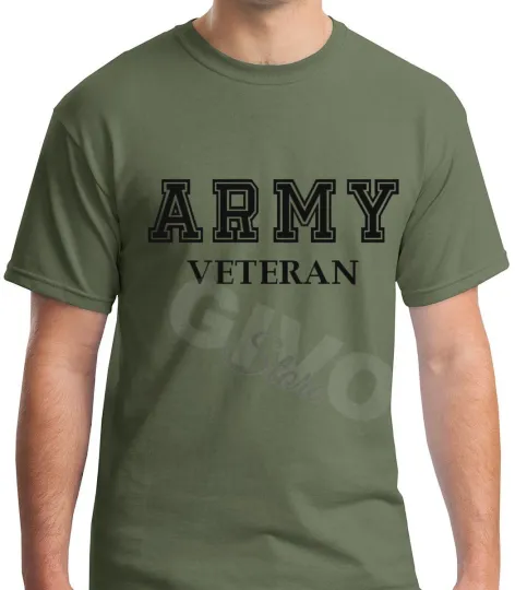 Discover Army Veteran Shirt Ideal Gift for US Veterans Patriotic Military Pride Tee