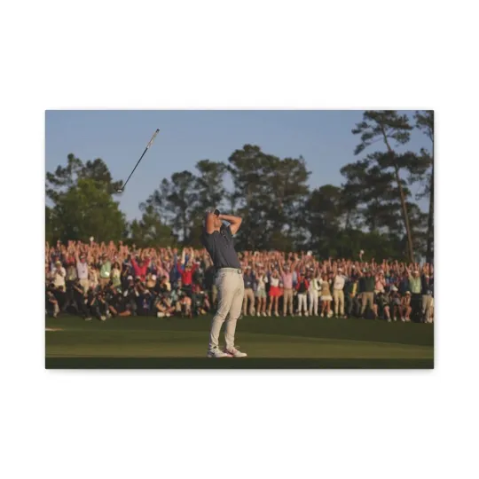 Discover Rory McIlroy wins Masters-Grand Slam- Golf Poster