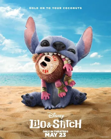 Discover Lilo & Stitchh 2025 Movie Poster Wall Art