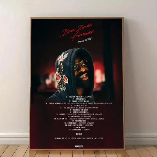 Discover Riky Rick Boss Zonke Forever Album Full Tracklist Release On April 2025 Poster