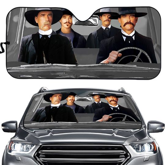 Discover Cowboy Movie Car Sunshade, Cowboy Movie Auto Sun Shade