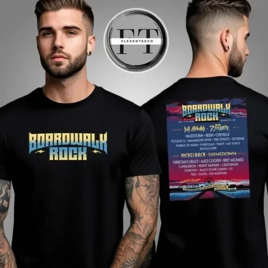 Discover Boardwalk Rock At Ocean City MD On May 17-18 2025 T-Shirt