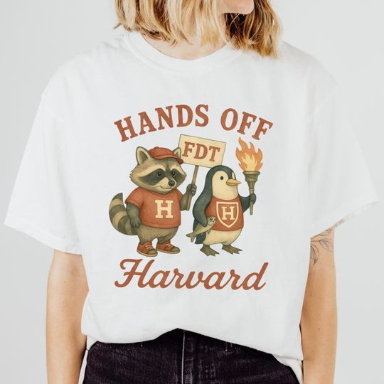 Discover Hands Off Harvard Shirt, Hand Off Protest Shirt, Fdt Shirt