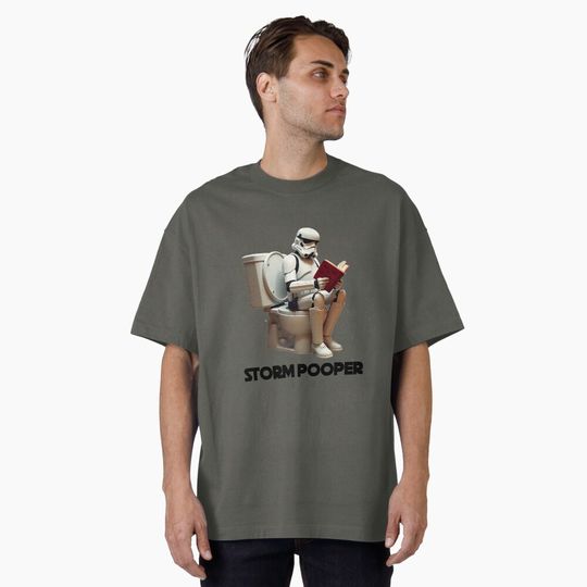 Discover Storm Pooper Oversized T-Shirt
