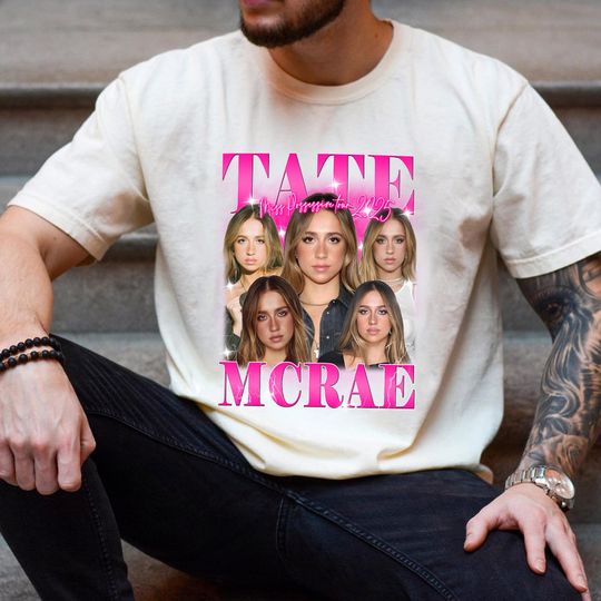 Discover Tate McRae Shirt, Tate McRae 2025 Concert, Tate McRae Fan Gift Shirt