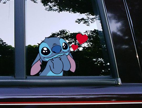 Discover Stitchh in Love Peeker Peeking Peekabo RV Decals, Car Accessories Gifts