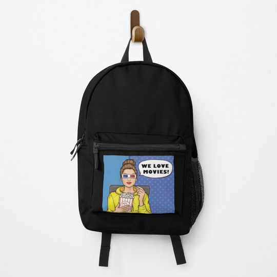 Discover We Love Movies! Backpack