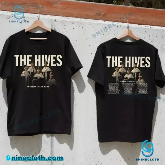 Discover The Hives World Tour 2025 Tour Unisex T-shirt