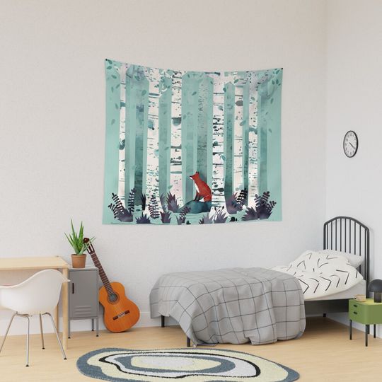 Discover The Birches Tapestry