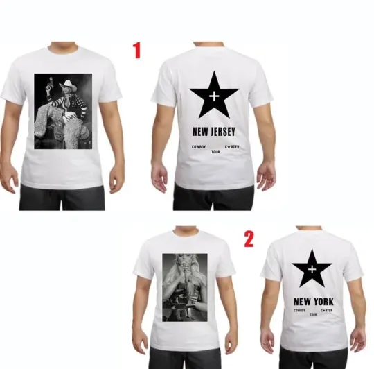 Discover New York , New Jersey Exclusive Beyonce Cowboy Carter Tour 2025 May 25 T Shirt