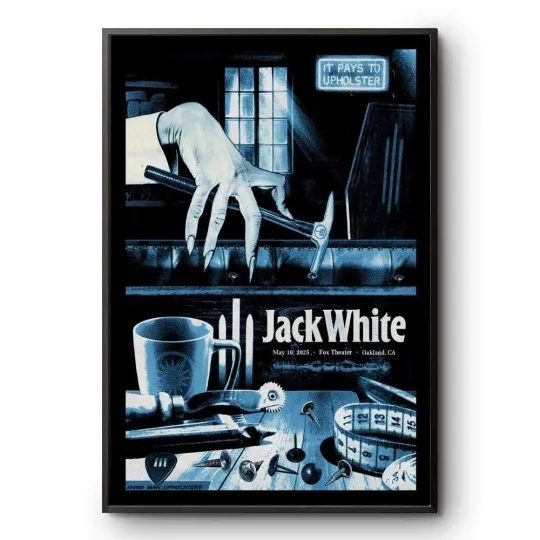 Discover JackWhite At Fox Theater In Oakland, CA On May 16 2025 Concert Poster