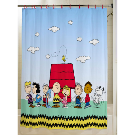 Discover Snoopy Shower Curtains, Bathroom Gifts