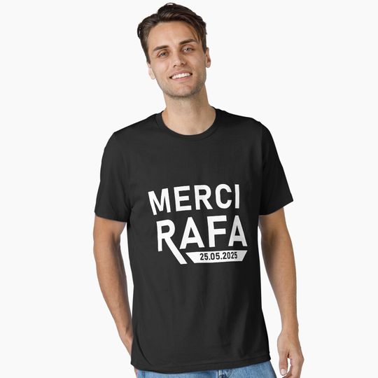 Discover 2025 Rafael Legend Nadal Merci Rafa Essential T-Shirt