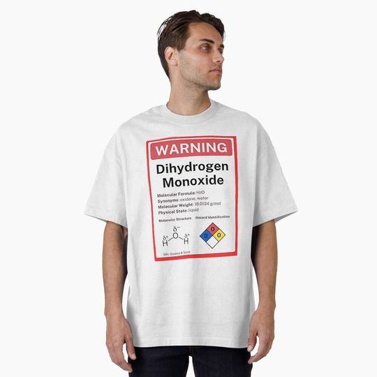 Discover Warning dihydrogen monoxide Shirt, Gift for Him, Gift for Her