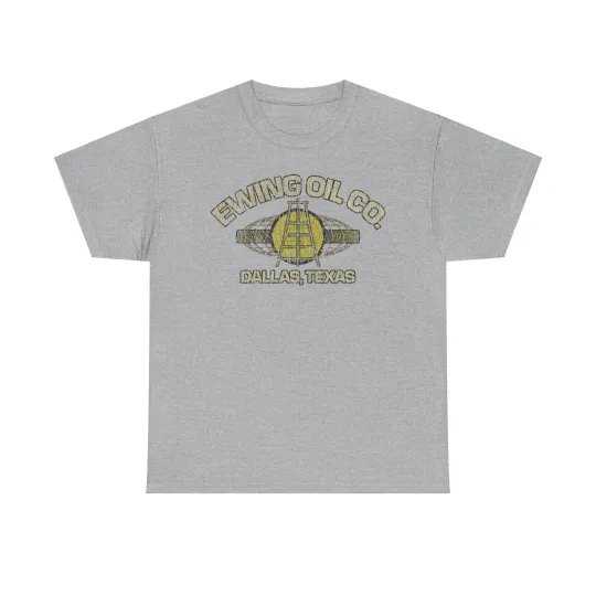 Discover Ewing Oil Company Dallas Texas TV Show T-shirt