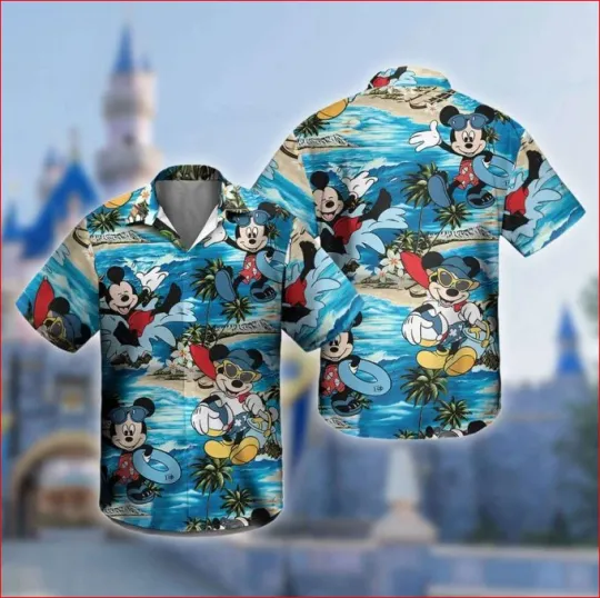 Discover Mickeyy mouse Summer Beach Hawaiian Shirt – Funny Mouse Hawaiian Shirt