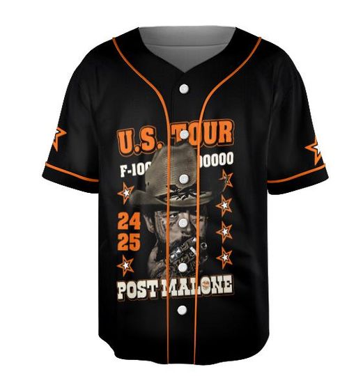 Discover Post Malone 2025 Baseball Jersey, Posty Funny Jersey, Malone Concert Tour Jersey