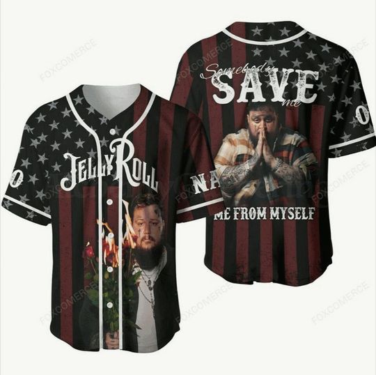 Discover Personalized Jelly Roll Baseball Jersey Shirt for Music Lovers